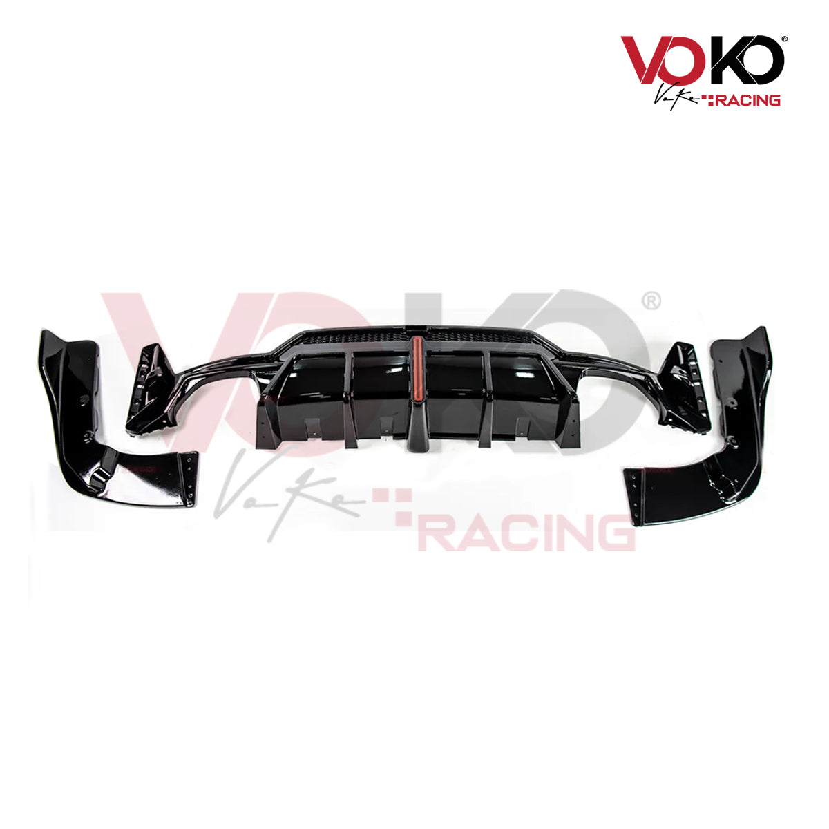 BMW 3 SERIES G20 G21 GLOSS BLACK M PERFORMANCE DIFFUSER 340i 340d LED F1 BRAKE LCI