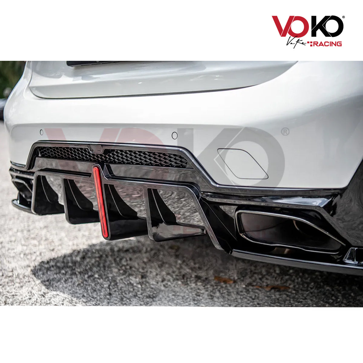 BMW 3 SERIES G20 G21 GLOSS BLACK M PERFORMANCE DIFFUSER 340i 340d LED F1 BRAKE LCI