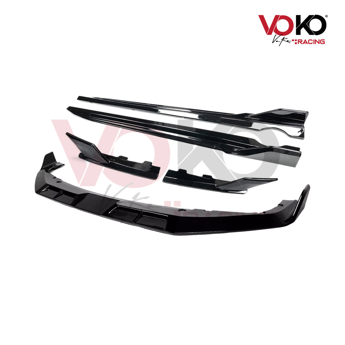 BMW X5M F95 LCI 2023+ AERO M PERORMANCE BODYKIT FRONT SPLITTER SIDE SKIRTS GLOSS BLACK