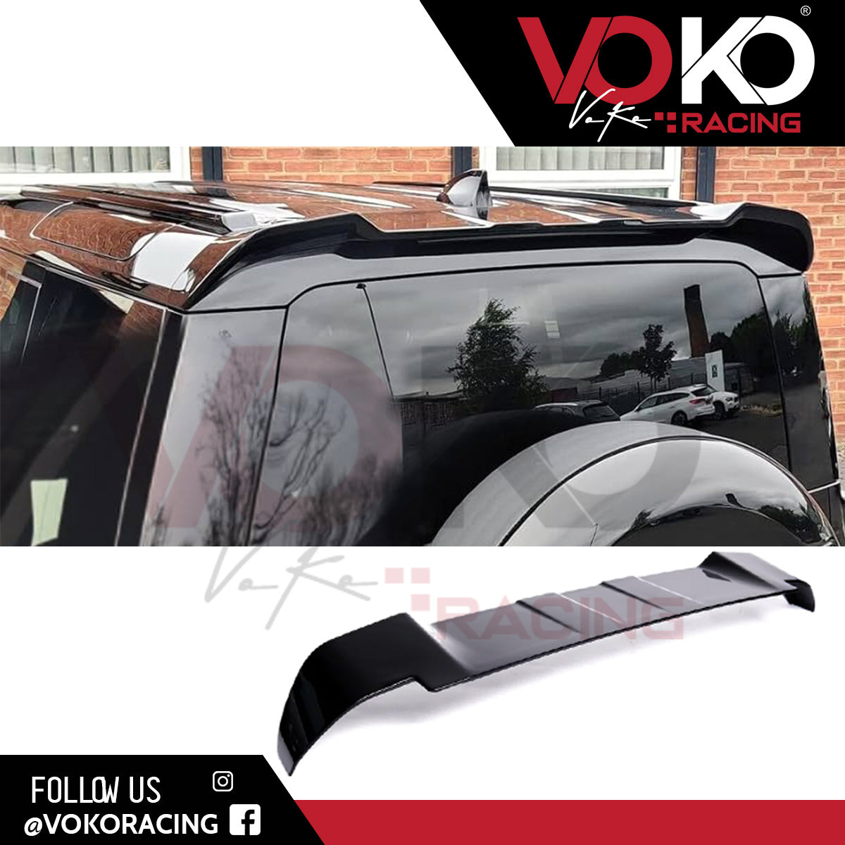 LAND ROVER DEFENDER L663 90 110 & 130 ROOF TOP SPOILER -A- 2020 - 2024