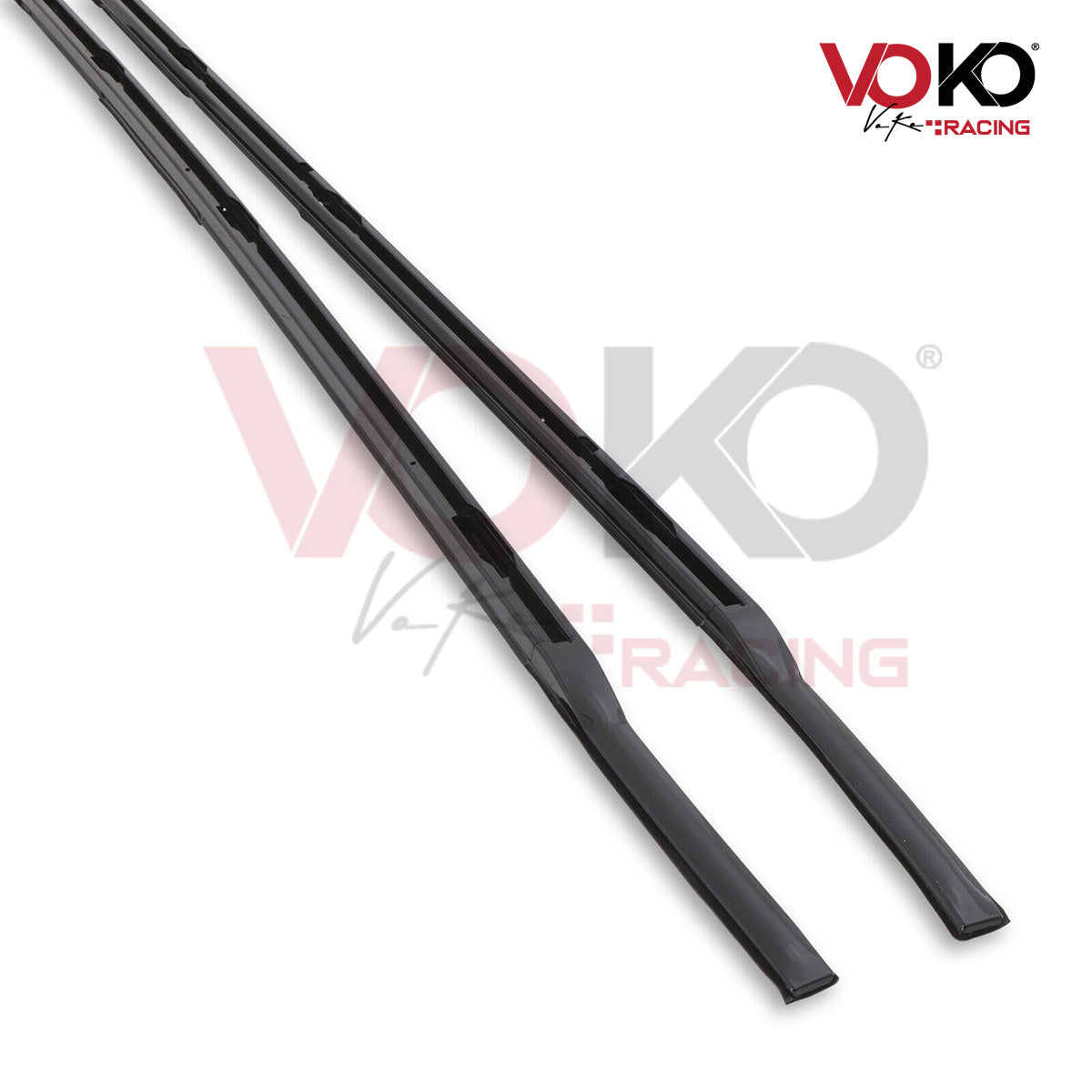 LAND ROVER DEFENDER L663 110 ALUMINIUM ROOF RAIL BARS GLOSS BLACK 2020 - 23