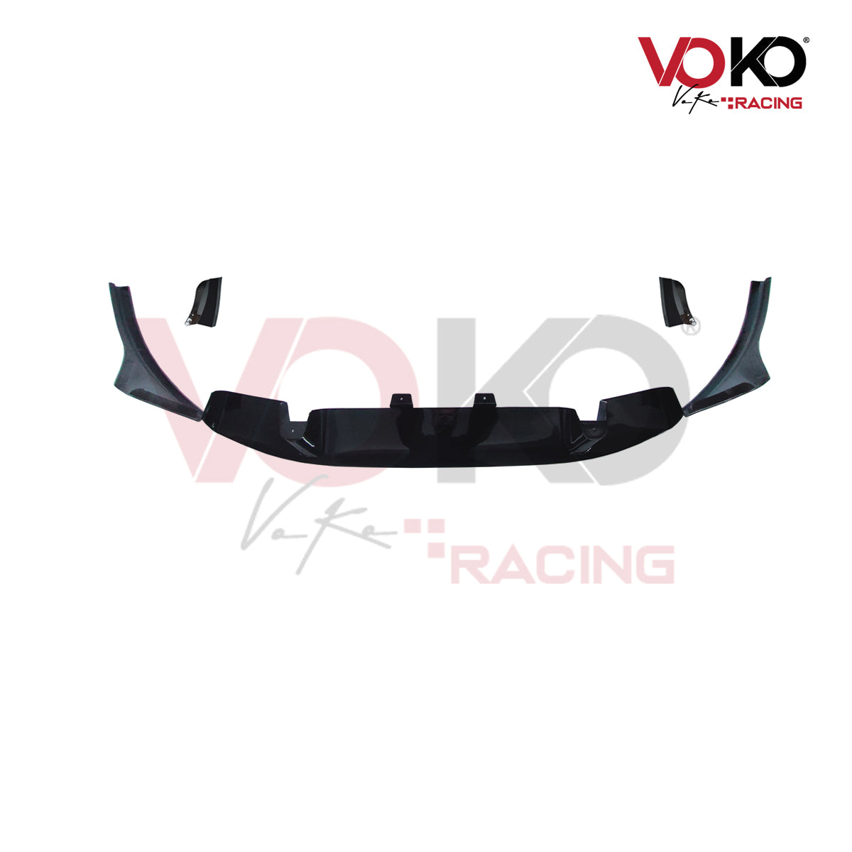 BMW X3M X4M F97 F98 GLOSS BLACK FRONT BUMPER SPLITTER M PERFORMANCE LIP 2018+