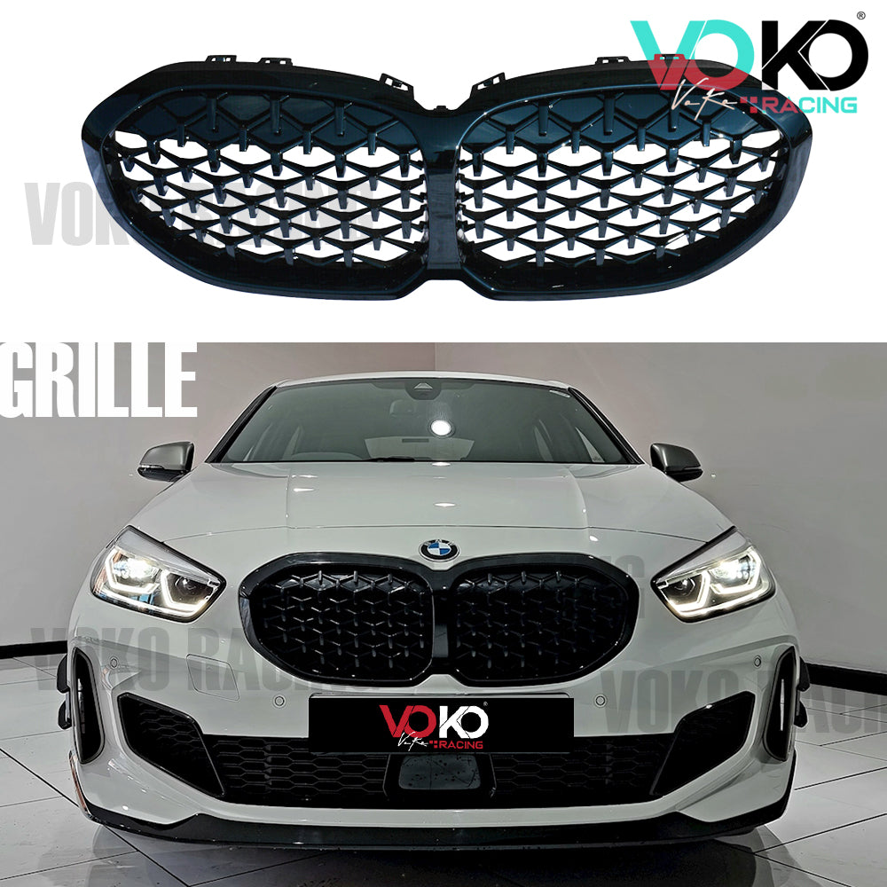 BMW F40 1 SERIES M-PERFORMANCE COMPLETE BODY KIT 2019+ GLOSS BLACK