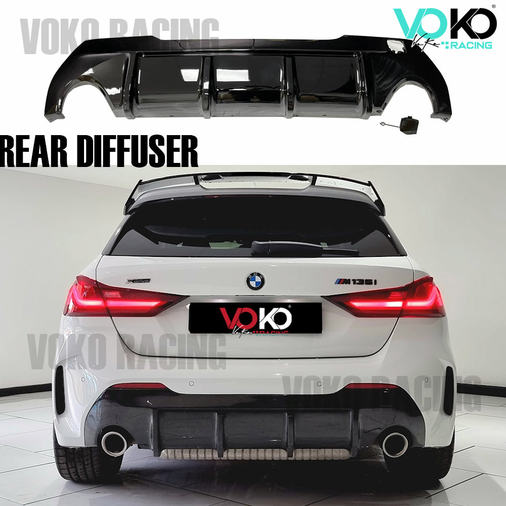 BMW F40 1 SERIES M-PERFORMANCE COMPLETE BODY KIT 2019+ GLOSS BLACK