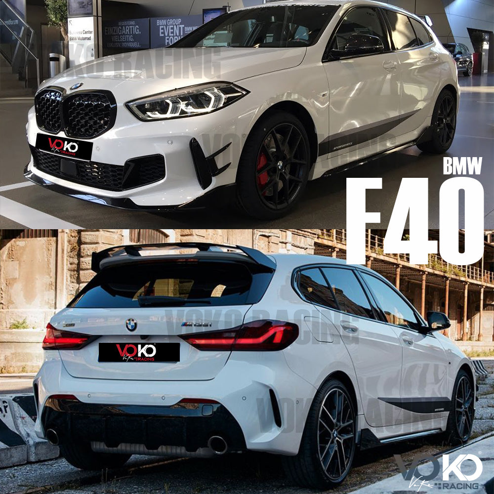 BMW F40 1 SERIES M-PERFORMANCE COMPLETE BODY KIT 2019+ GLOSS BLACK