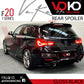 BMW F20 1 SERIES M-PERFORMANCE REAR BOOT SPOILER 2012-18 GLOSS BLACK