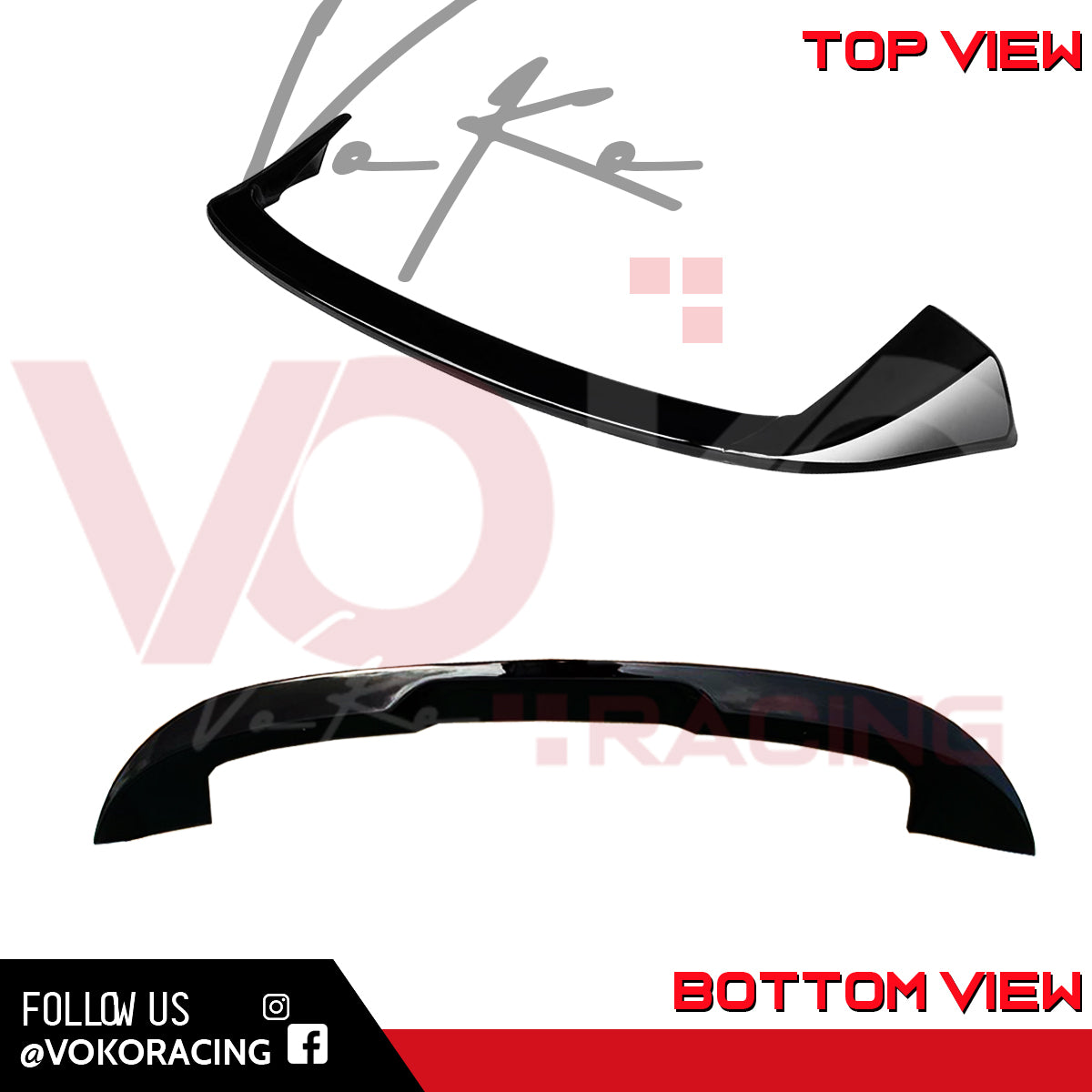 BMW F20 1 SERIES M-PERFORMANCE REAR BOOT SPOILER 2012-18 GLOSS BLACK