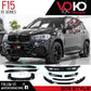 BMW X5 F15 G05 STYLE AERO M-PERFORMANCE COMPLETE BODY KIT 2018+ GLOSS BLACK