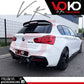 BMW F20 LCI 1 SERIES M-PERFORMANCE COMPLETE BODY KIT 2015-19 GLOSS BLACK