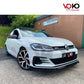 VW GOLF MK 7.5 GTI & GTD FRONT BUMPER LIP SPLITTER GLOSS BLACK 2017-20