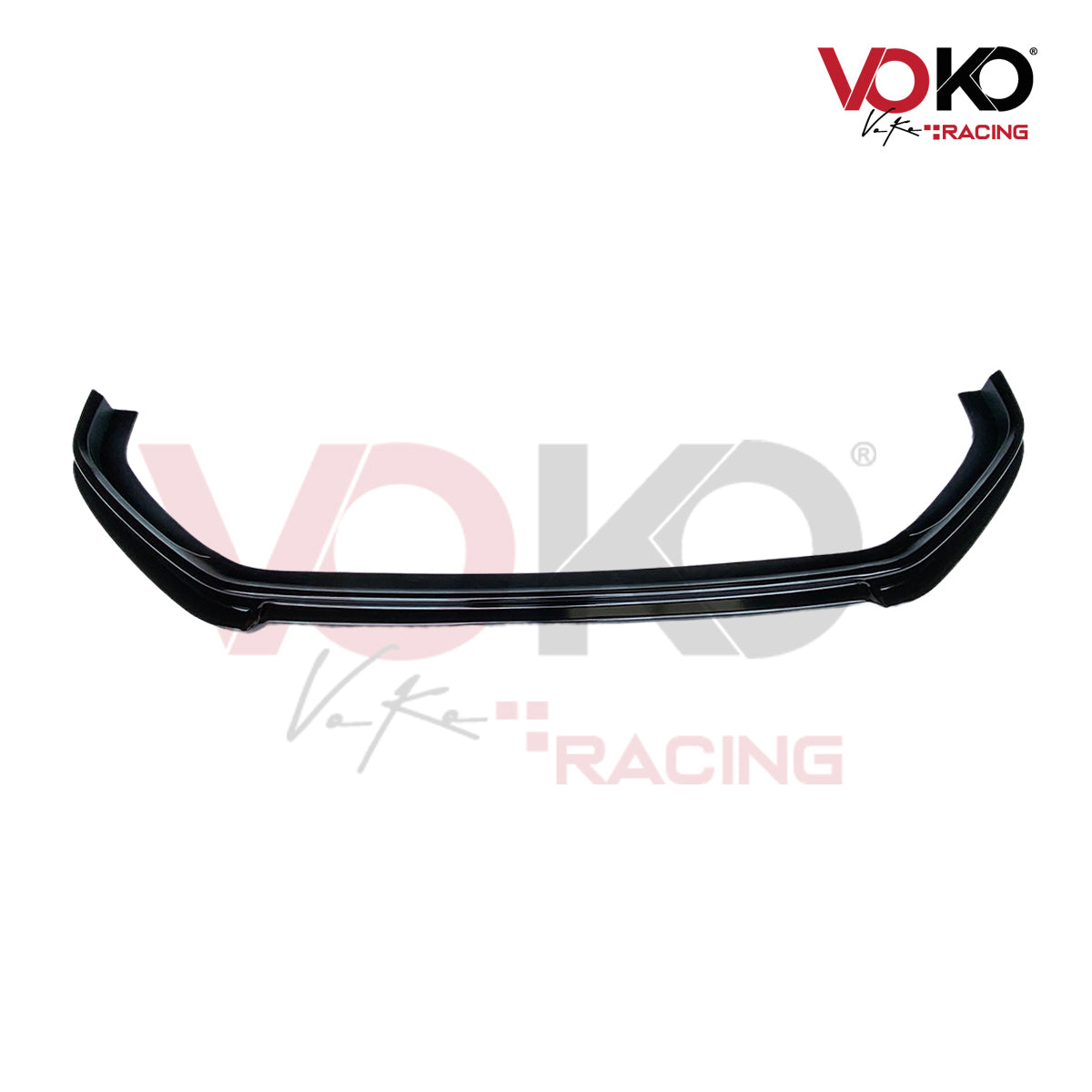 VW GOLF MK 7.5 R FRONT BUMPER LIP SPLITTER GLOSS BLACK 2017-20