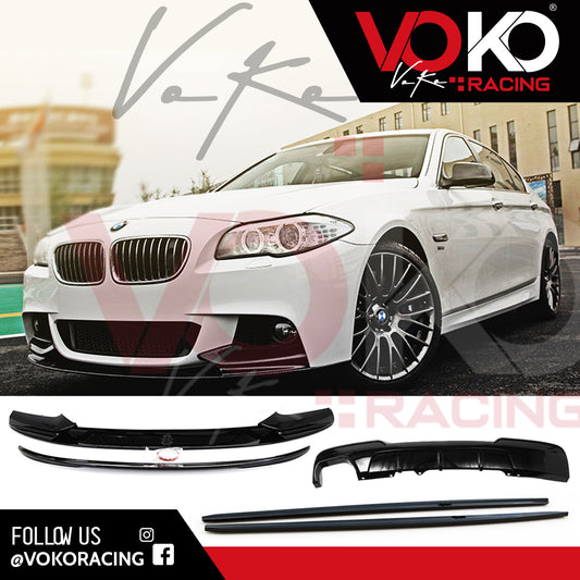 BMW F10 5 SERIES M-PERFORMANCE COMPLETE BODY KIT 2011-16 GLOSS BLACK